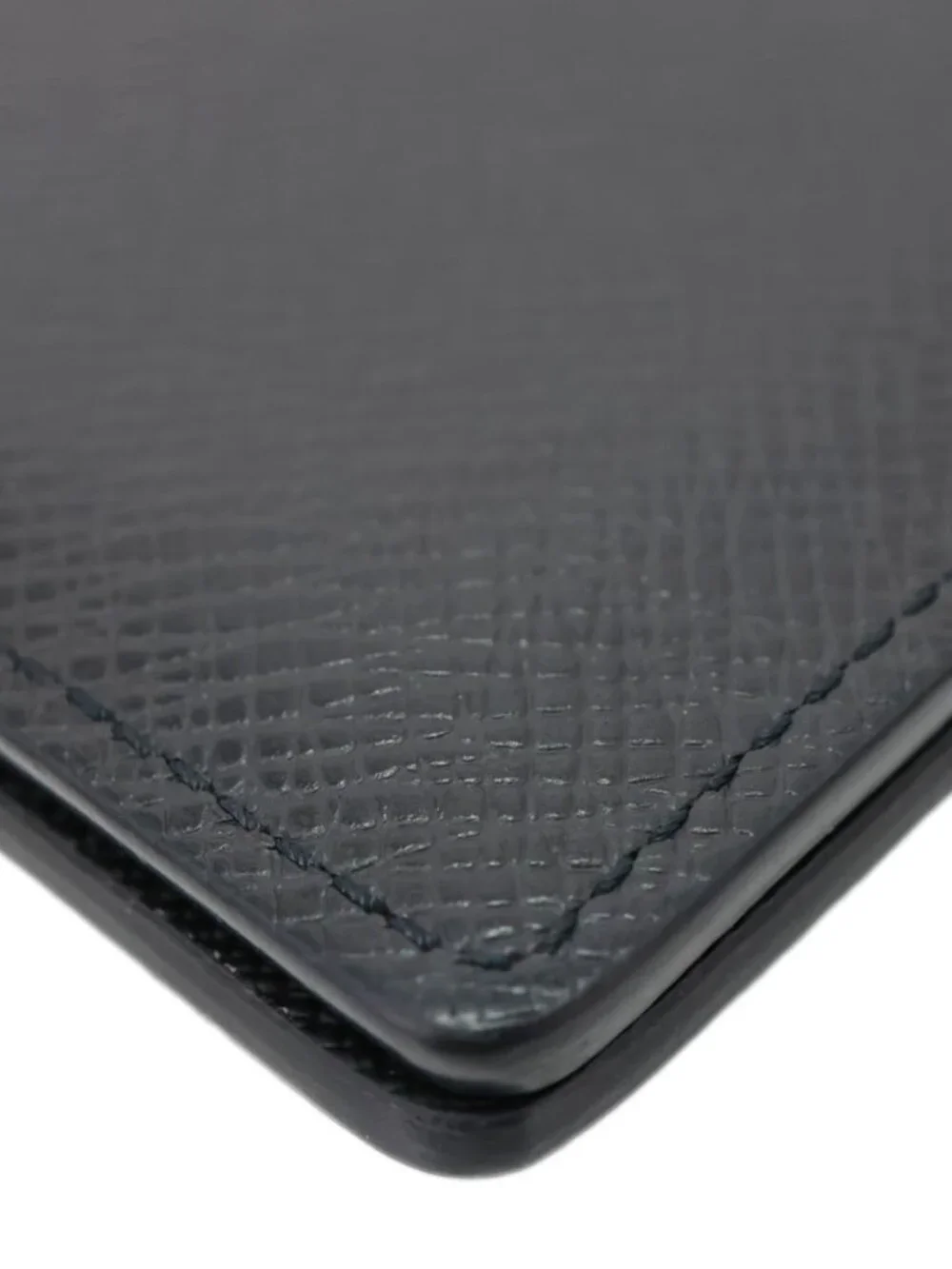 Louis Vuitton  Taiga Leather Bifold Wallet Black